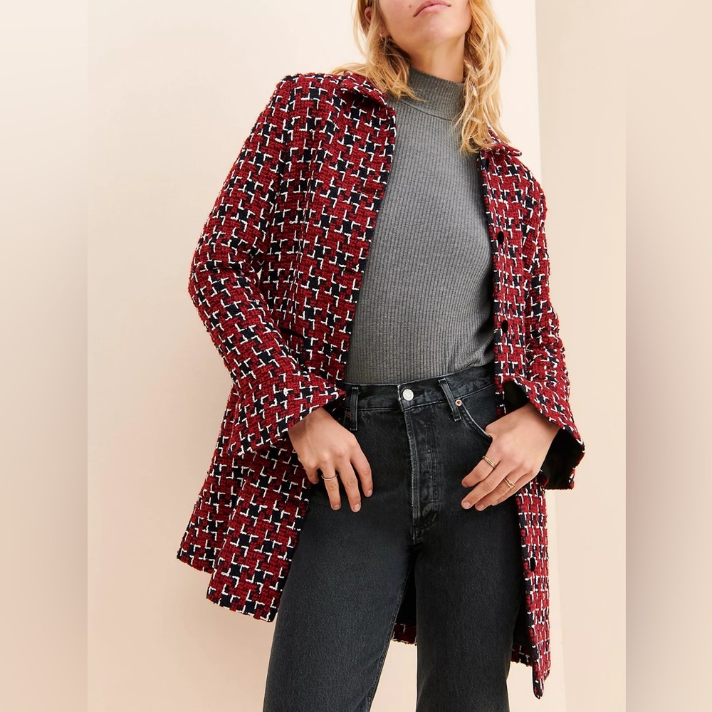 Endless Rose Tweed Coat